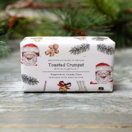 TOASTED CRUMPET ALL THINGS JOLLY PURE PEPPERMINT CANDYCANE SOAP