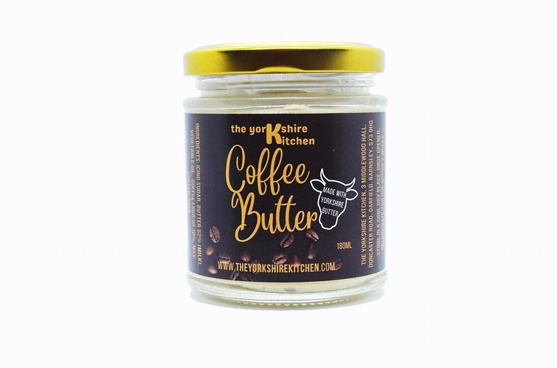THE YORKSHIRE KITCHEN COFFEE BUTTER WITH COFFEE LIQUEUR