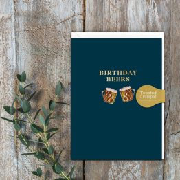 TOASTED CRUMPET BIRTHDAY BEERS CARD
