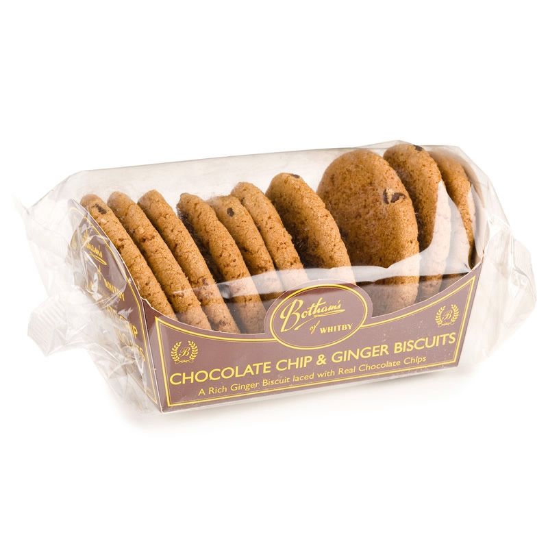 Botham's of Whitby Chocolate Chip and Ginger Biscuits