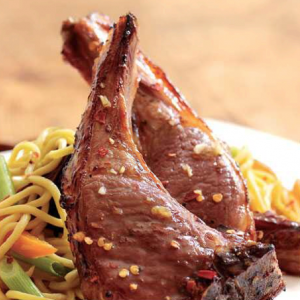 Read more about the article SPICED HONEY LAMB CHOPS